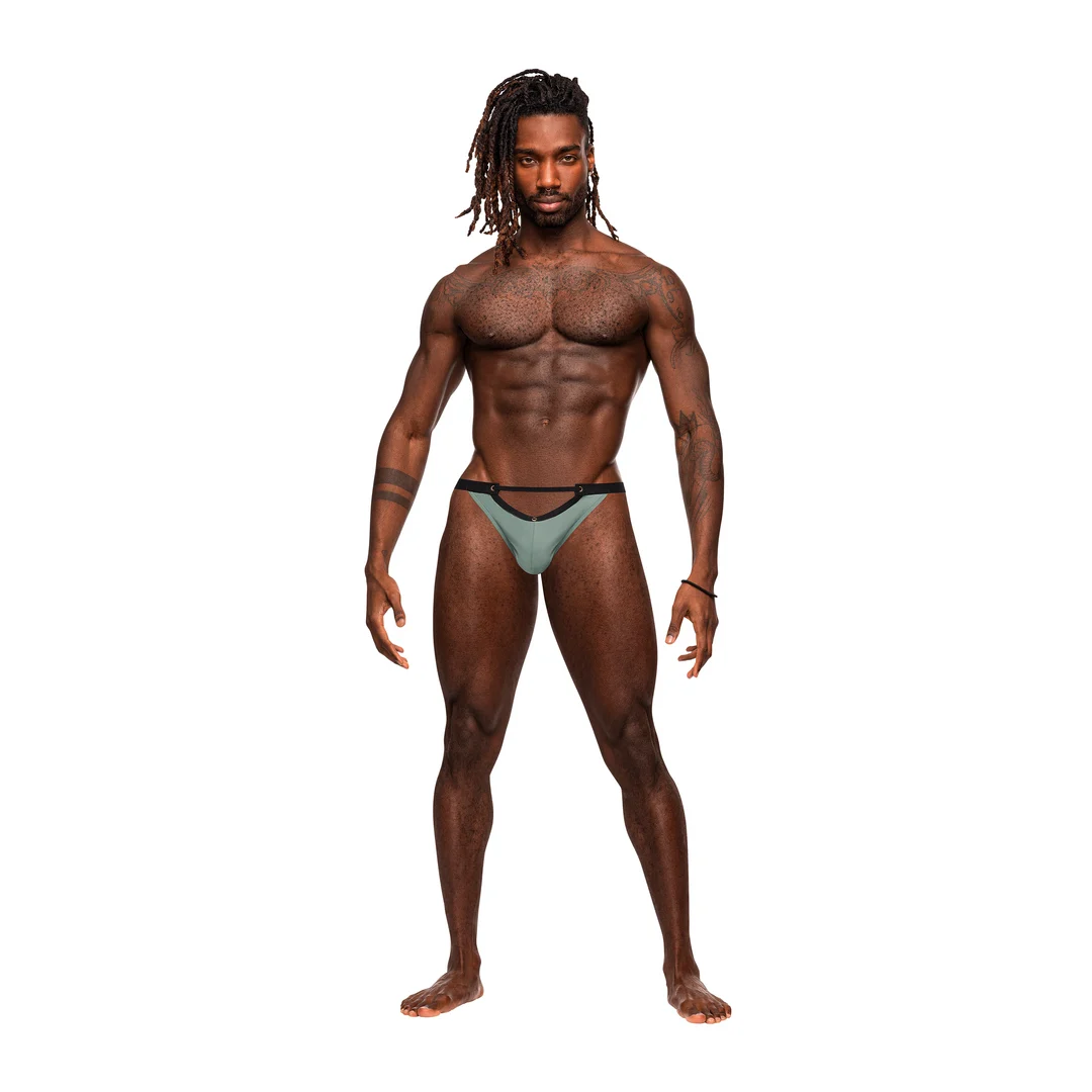 Male Power Micro V Thong Jade - obrazek 3