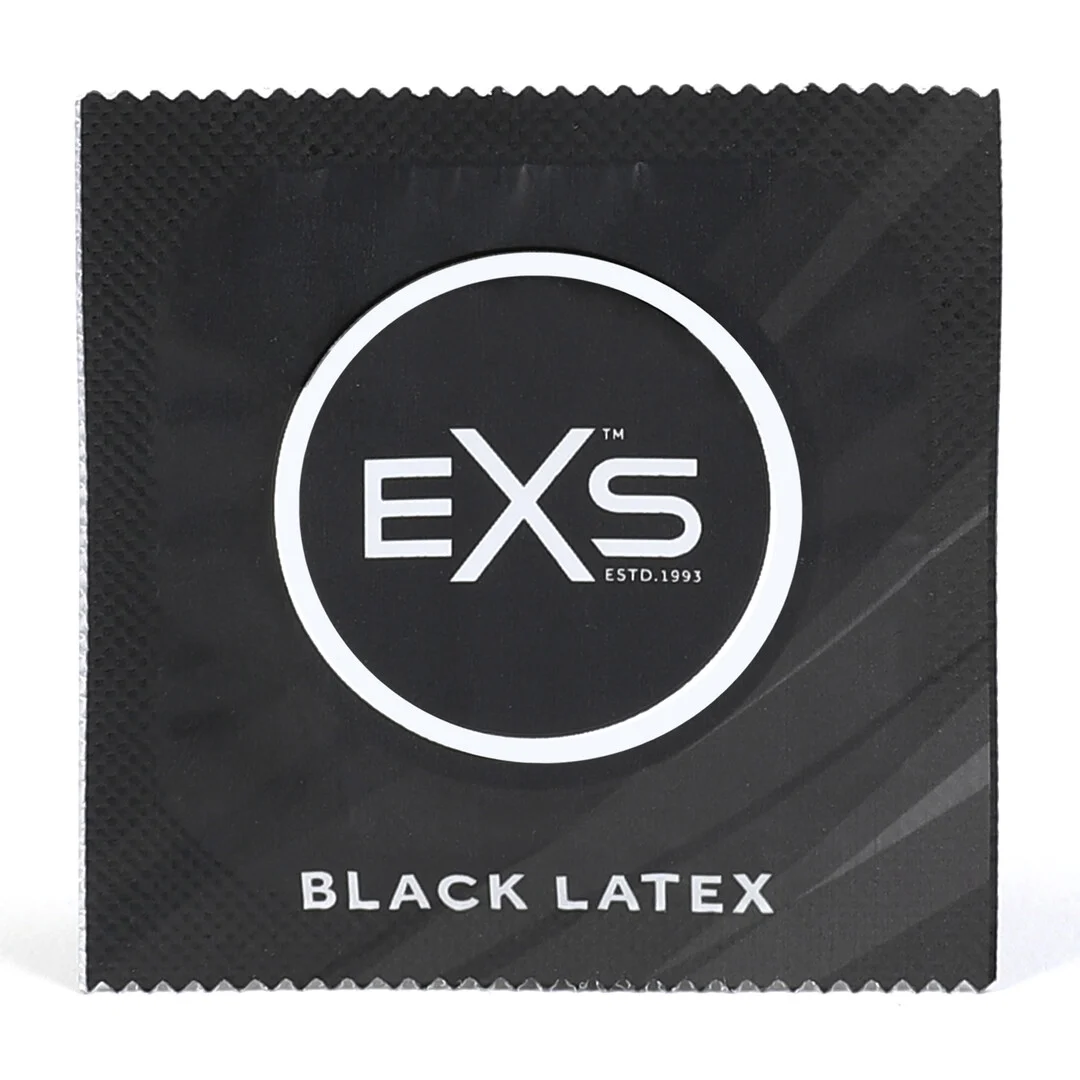 Prezerwatywy EXS Black Latex, 48 sztuk - obrazek 1