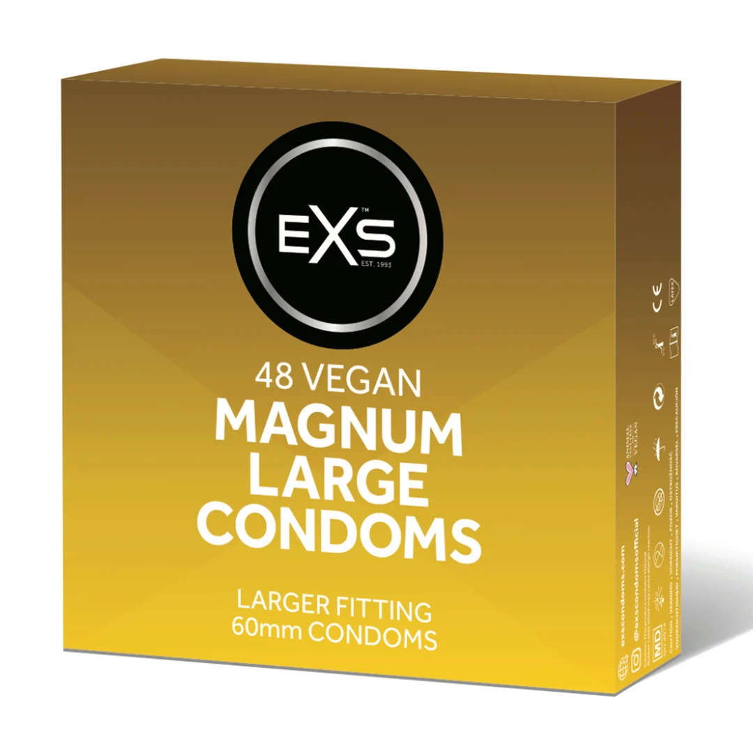 Prezerwatywy EXS Magnum Large, 48 sztuk - obrazek 3