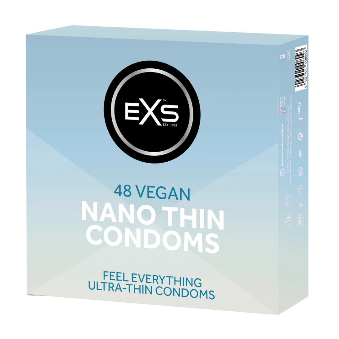 Prezerwatywy EXS Nano Thin, 48 sztuk - obrazek 3