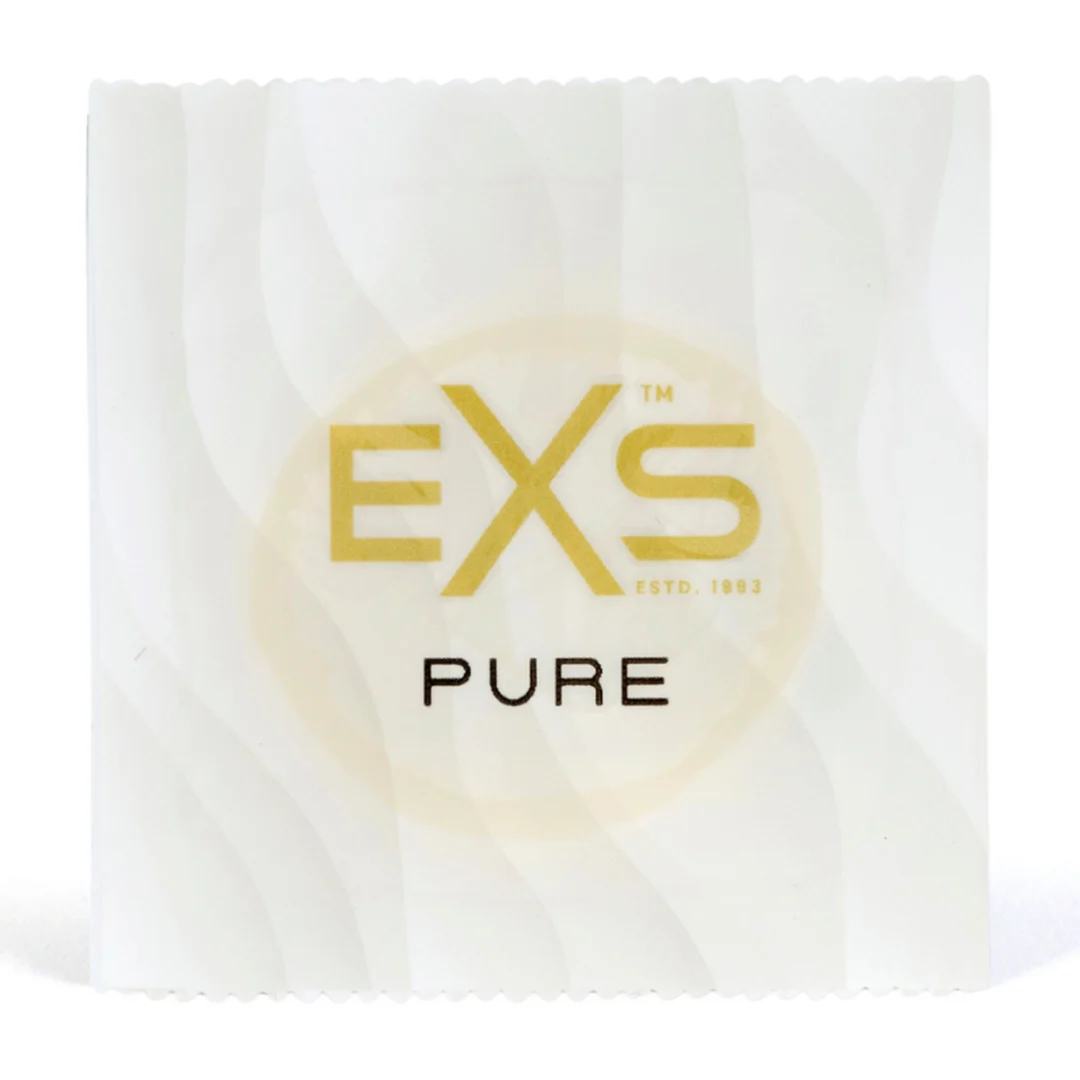 Ultracienkie prezerwatywy – 48 sztuk – EXS Pure - obrazek 1