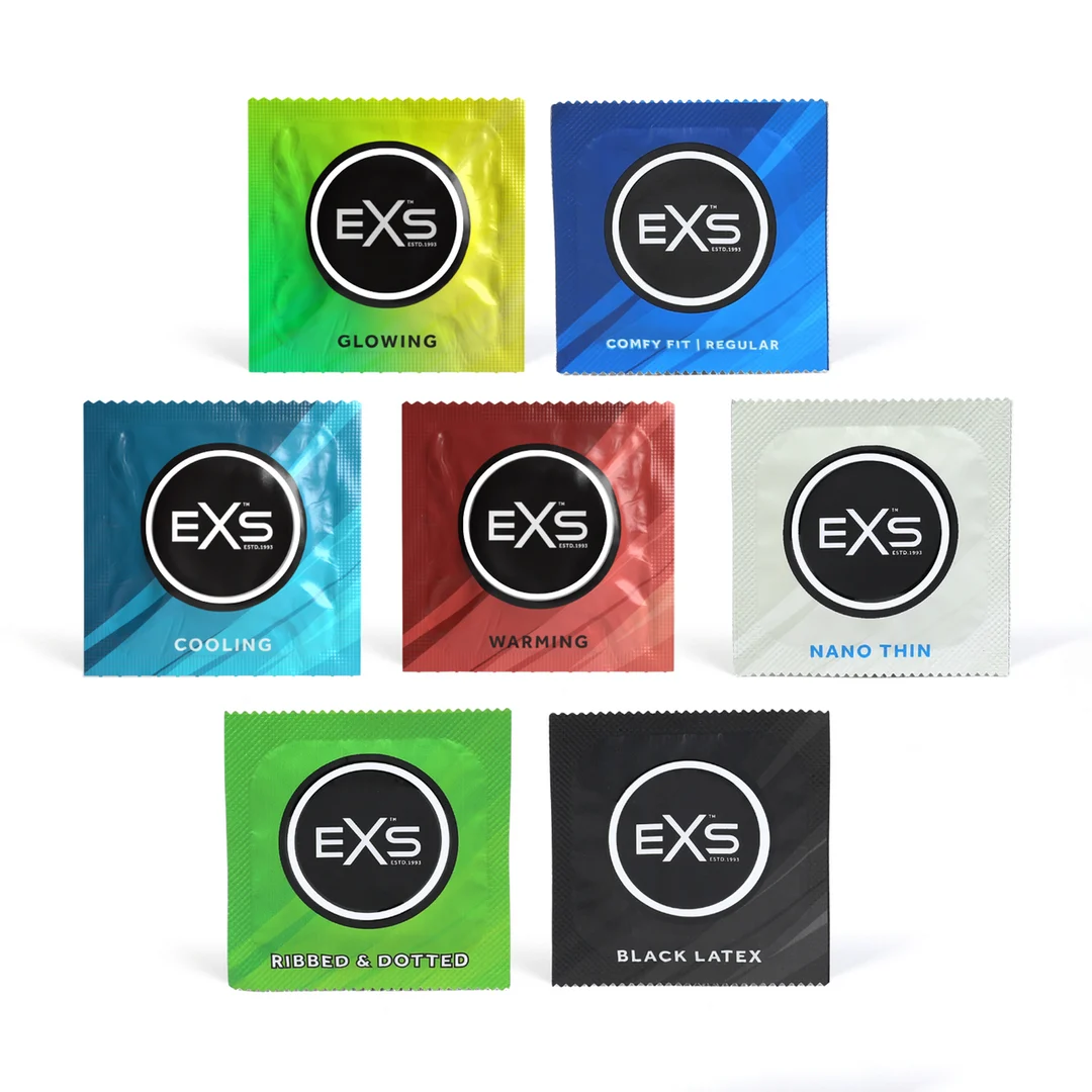 Zestaw EXS Variety Pack 1, 48 prezerwatyw - obrazek 1