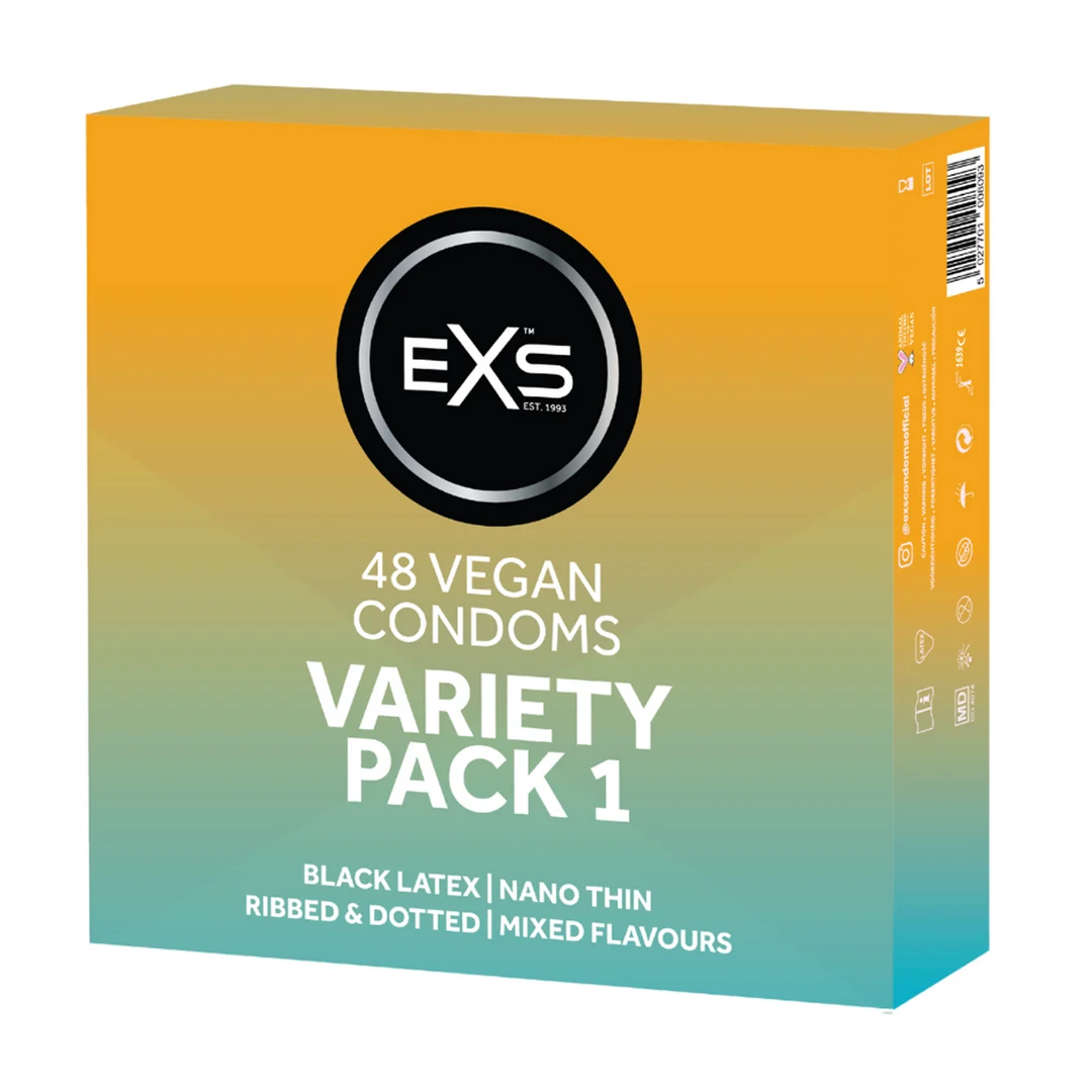 Zestaw EXS Variety Pack 1, 48 prezerwatyw - obrazek 2