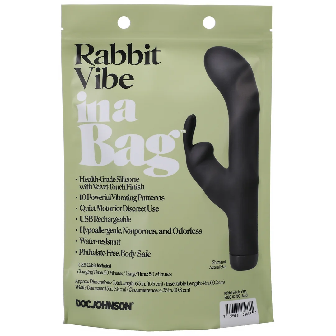 Wibrator Doc Johnson typu rabbit - obrazek 2