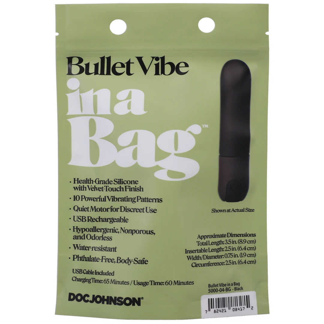 Wibrator typu bullet – 10 trybów i cichy silnik – Doc Johnson - obrazek 2