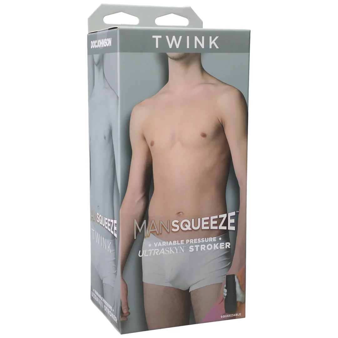 Masturbator analny z uchwytem do ściskania – Twink - obrazek 1