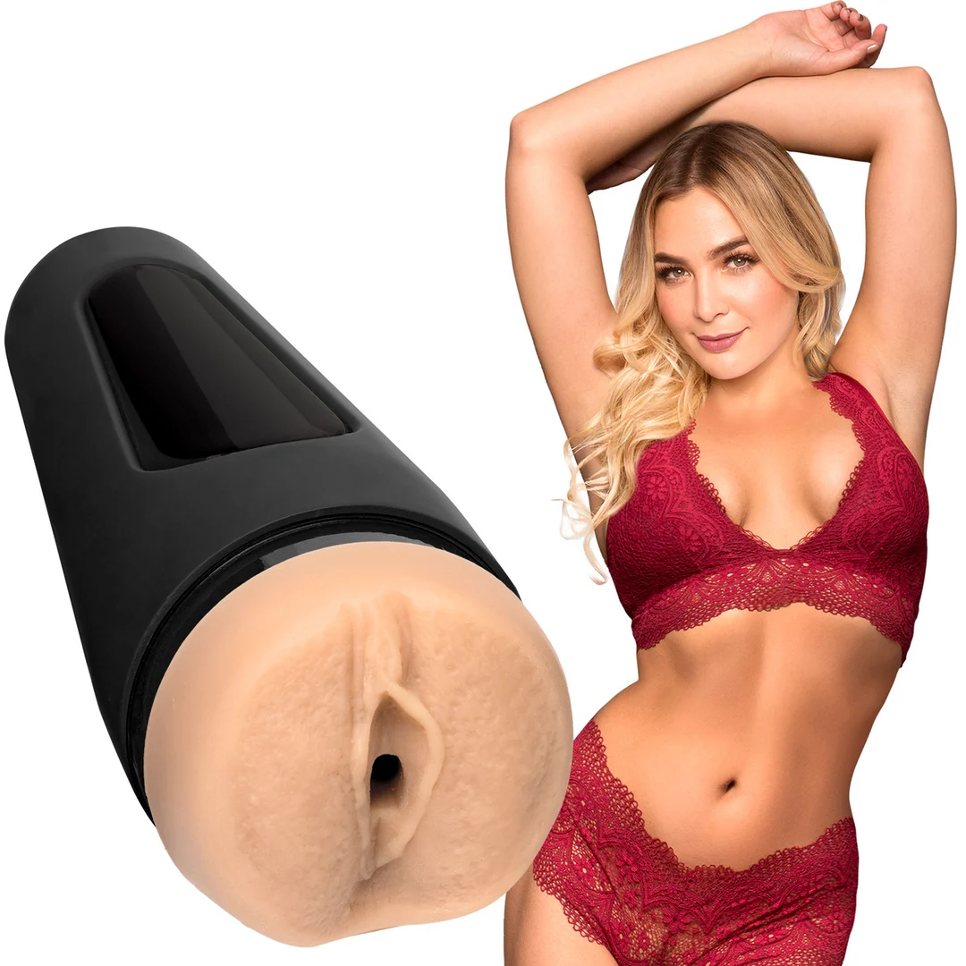 Masturbator dopochwowy z regulowaną siłą ssania – Ultraskyn Pussy Masturbator - obrazek 6