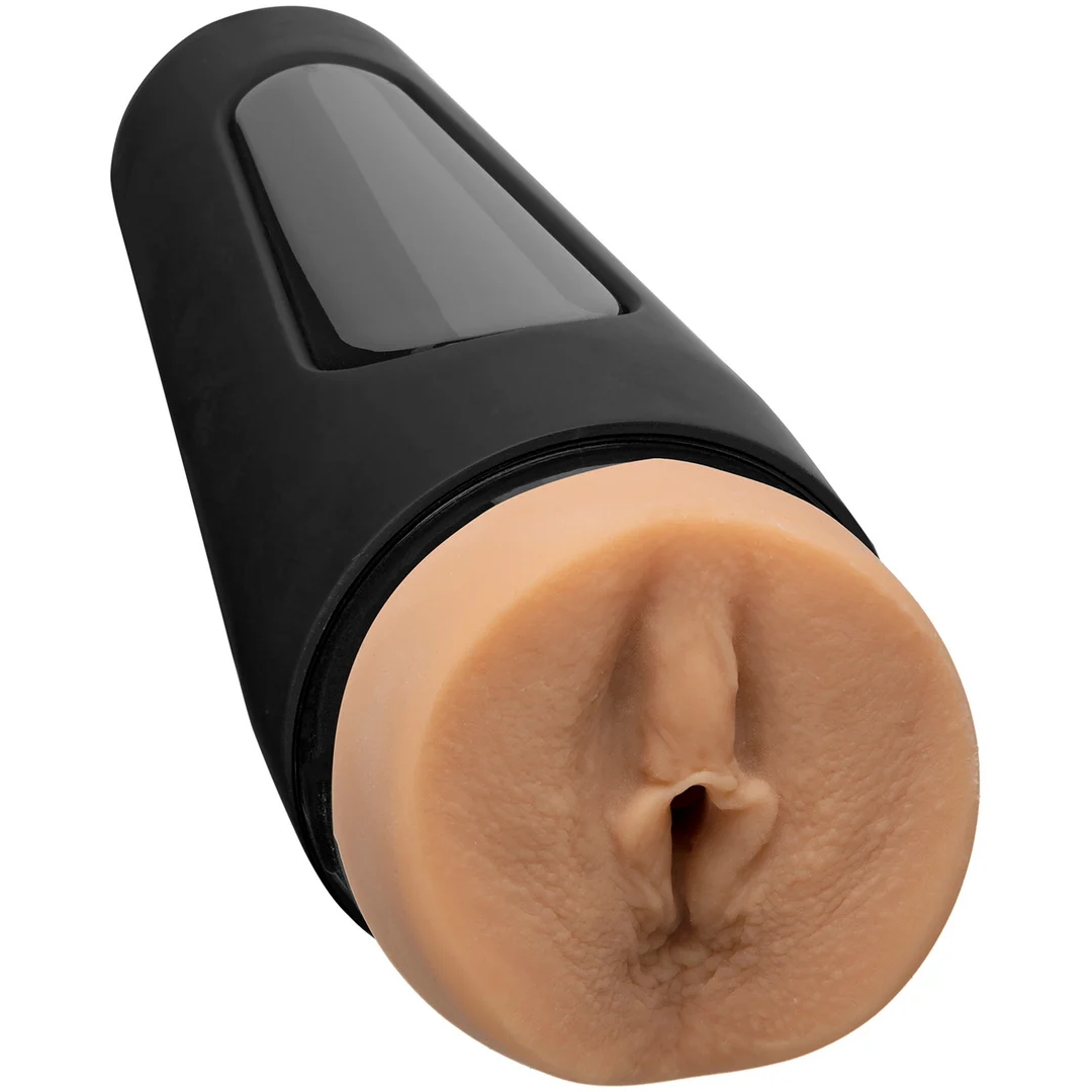 Masturbator waginalny z regulowanym naciskiem – Vanille - obrazek 4