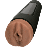 Masturbator dopochwowy z regulowaną siłą ssania, Honey Gold - obrazek 4
