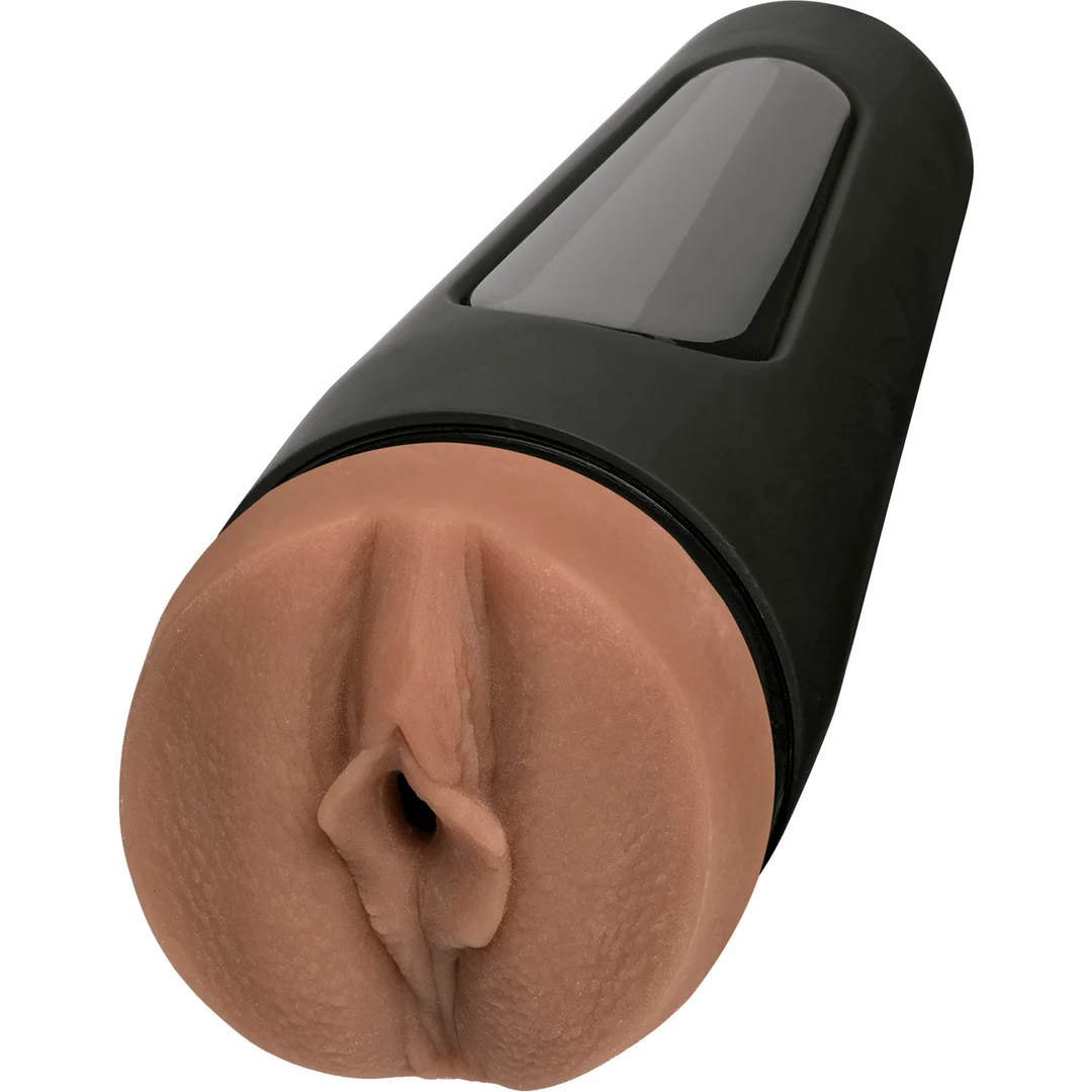 Masturbator dopochwowy z regulowaną siłą ssania, Honey Gold - obrazek 4