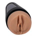 Masturbator waginalny z regulowanym ssaniem – Vanille - obrazek 3