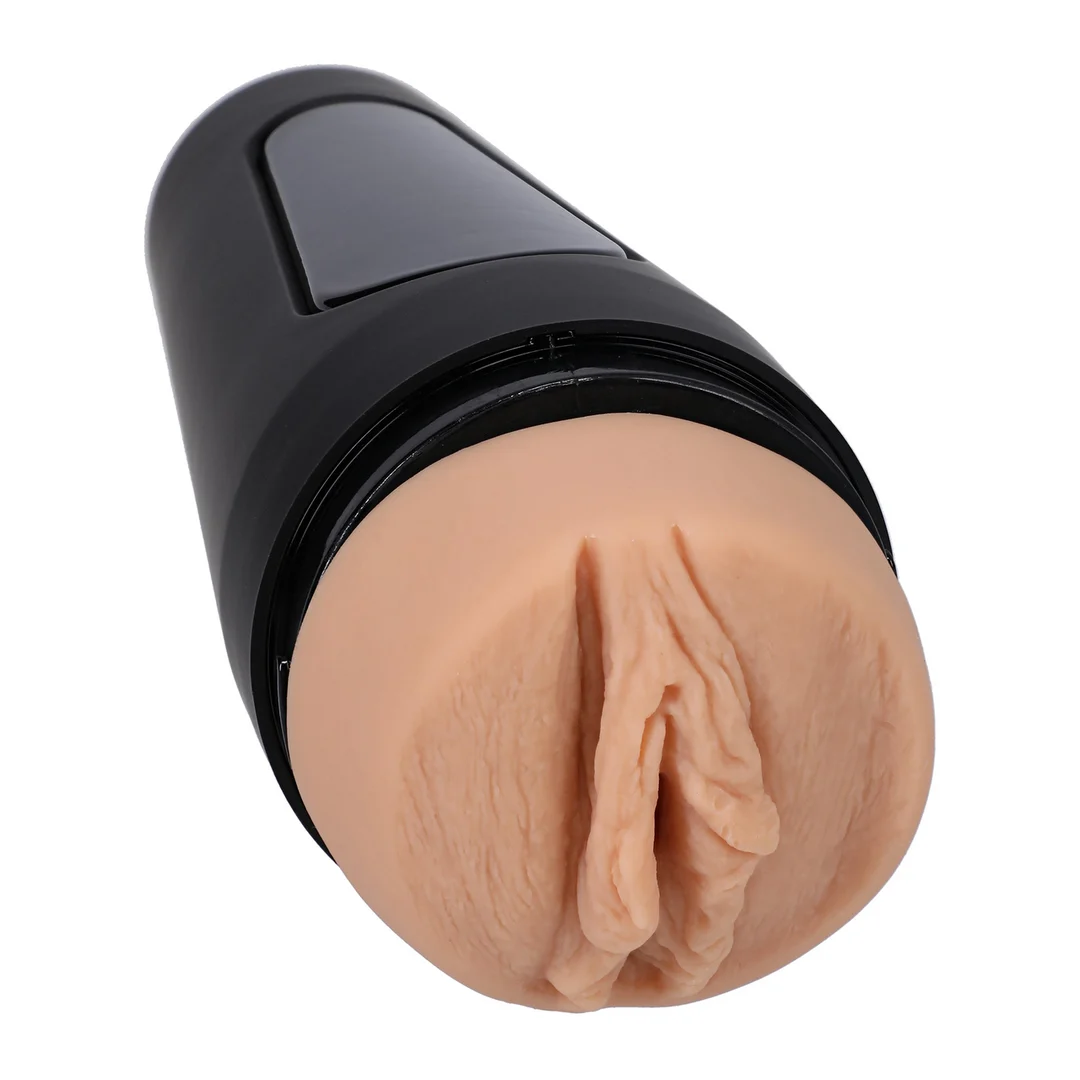 Masturbator waginalny z regulowanym naciskiem – Vanille - obrazek 3
