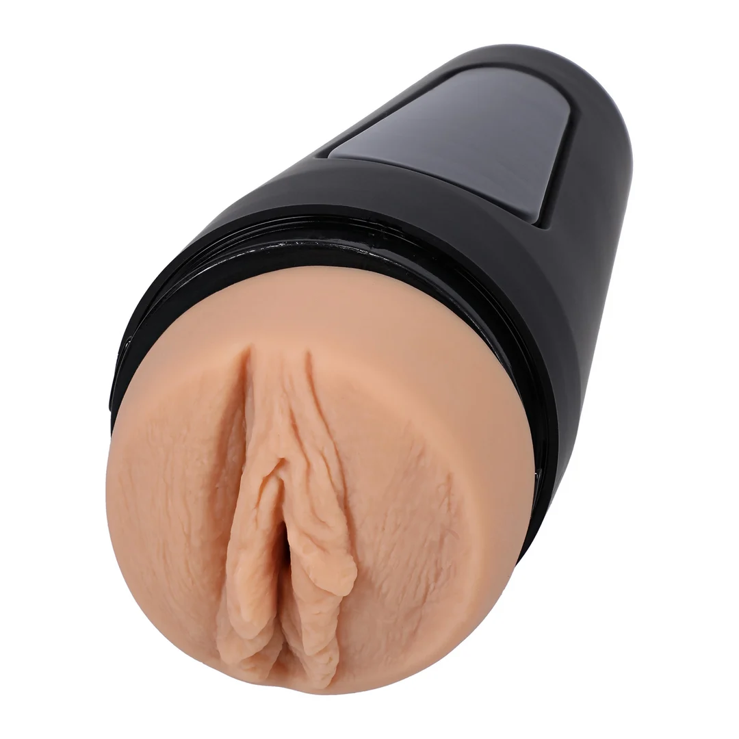 Masturbator waginalny z regulowanym naciskiem – Vanille - obrazek 5