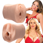 Masturbator waginalny z dwoma otworami – Double Pocket Pussy Masturbator - obrazek 5