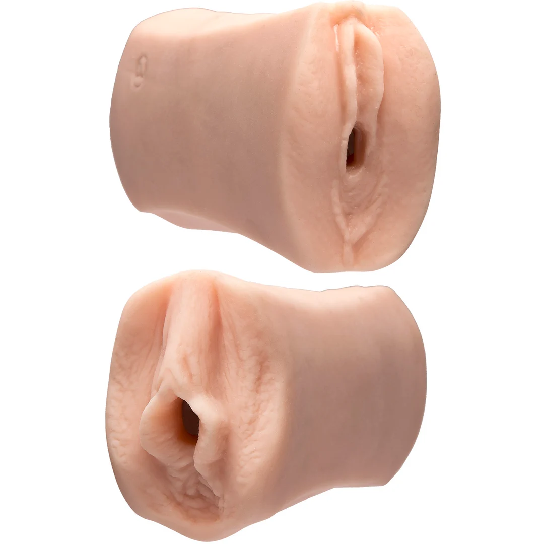 Masturbator waginalny z dwoma otworami – Double Pocket Pussy Masturbator - obrazek 4