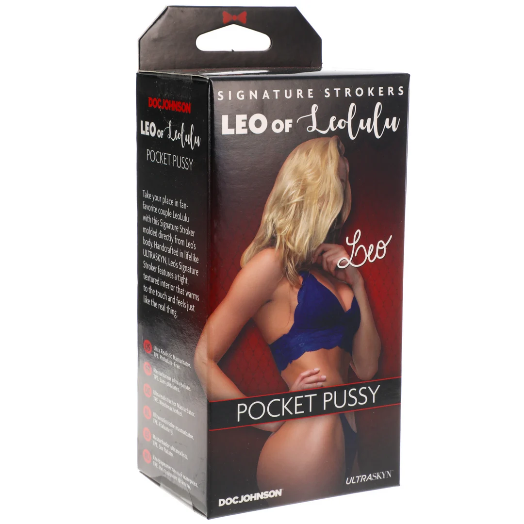 Doc Johnson Leo ULTRASKYN Pocket Pussy - obrazek 1