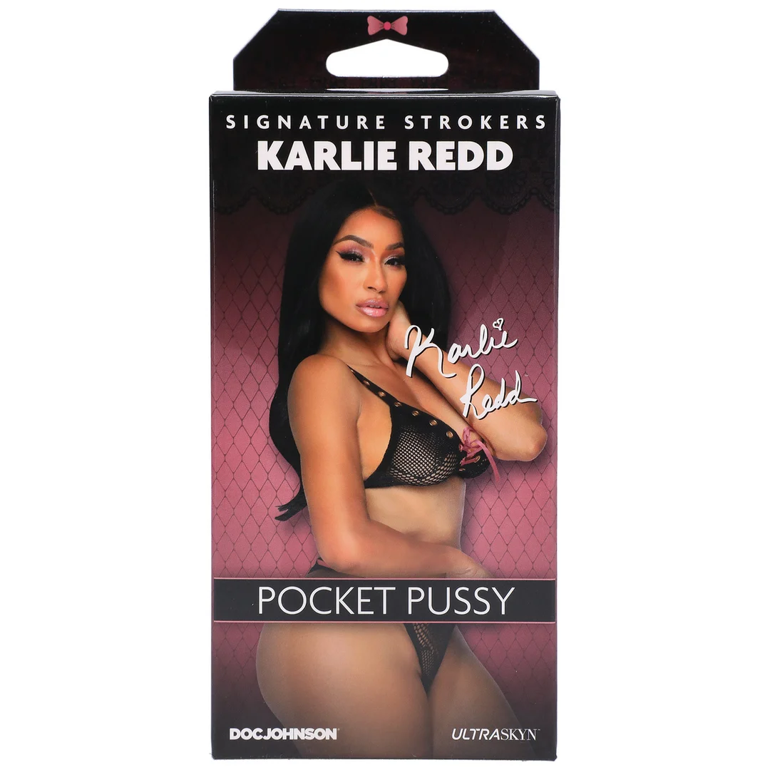 Doc Johnson Karlie Redd ULTRASKYN Pocket Pussy - obrazek 2