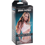Masturbator w kształcie pochwy z żebrowanym wnętrzem – ULTRASKYN Pocket Pussy