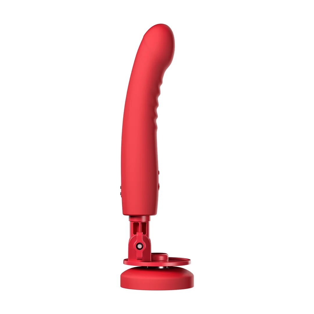 Wibrator Touch-Sense z przyssawką, do użycia bez użycia rąk, czerwony Lovense Lovense - obrazek 6