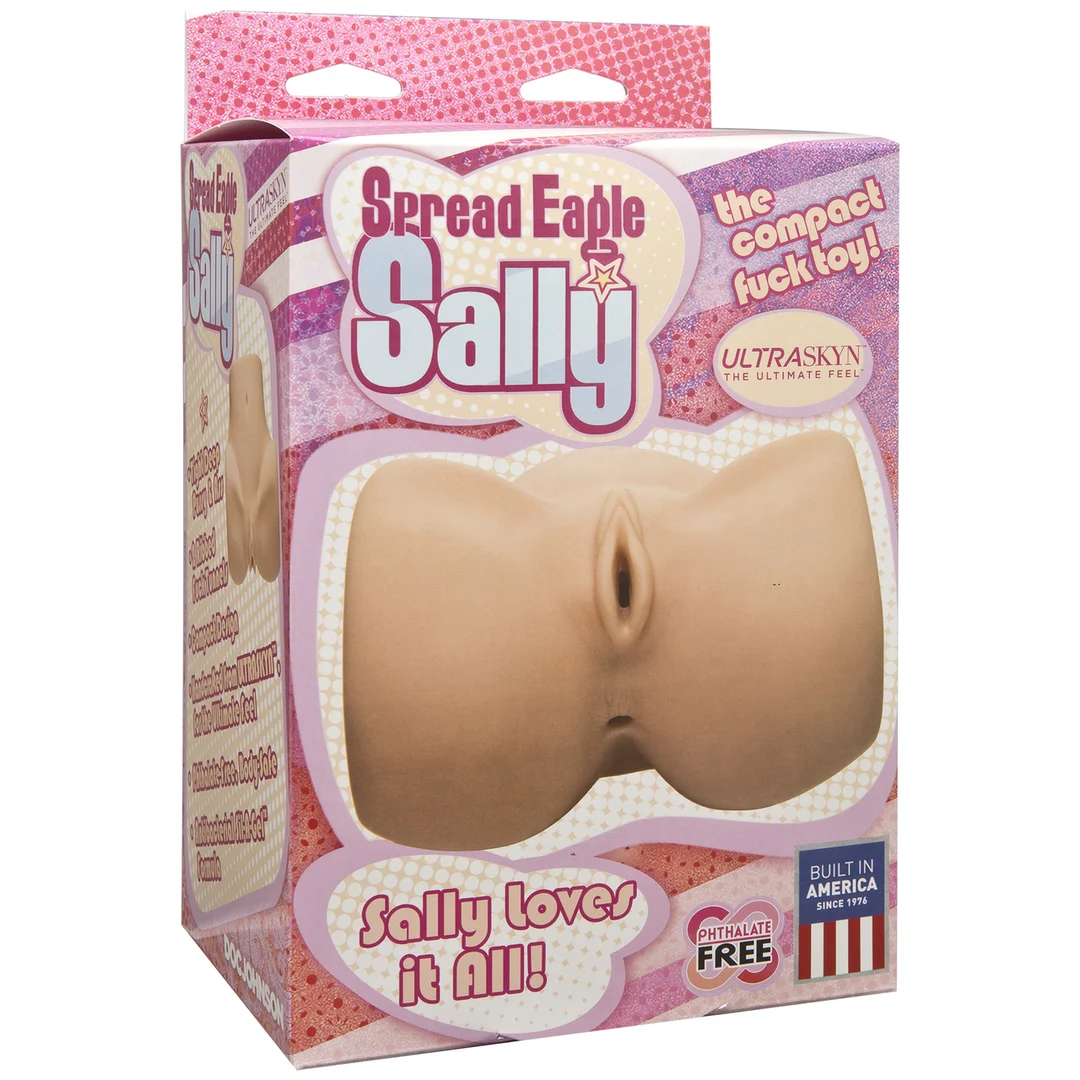 Realistyczny masturbator z miękkimi udami – Spread Eagle Sally - obrazek 1