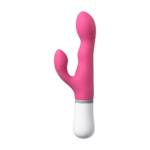 Lovense Nora, różowy wibrator typu rabbit ze zdalnym sterowaniem Bluetooth Lovense - obrazek 4
