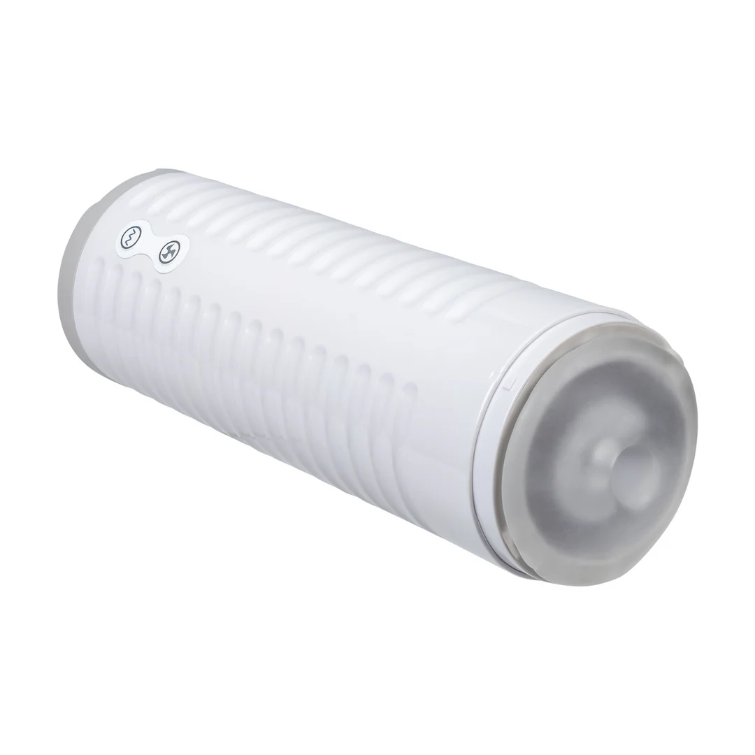 Automatyczny masturbator ze sterowaniem Bluetooth – biały - obrazek 3