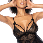 Babydoll Mapalé z kwiatową koronką - obrazek 5
