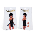 Babydoll Mapalé z kwiatową koronką
