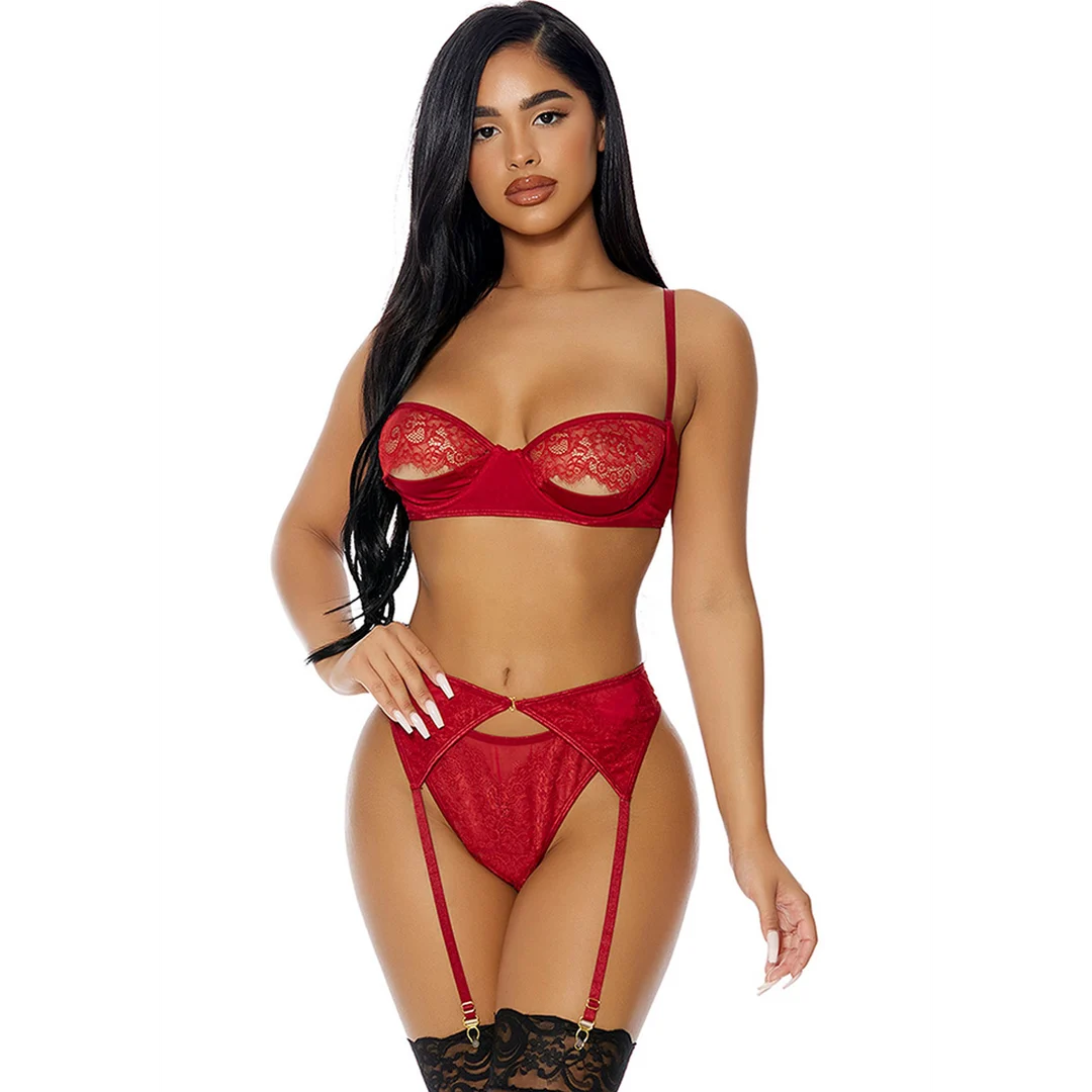 Komplet bielizny Forplay Just a Peek - obrazek 6