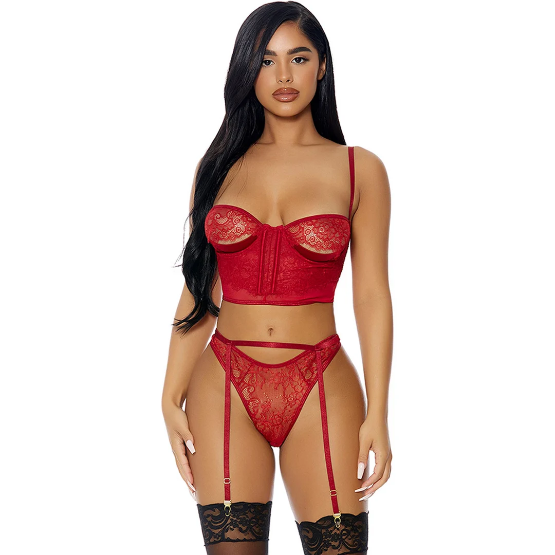 Komplet bielizny Forplay Peek Inside - obrazek 8