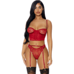 Komplet bielizny Forplay Peek Inside - obrazek 14