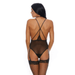 Teddy Forplay Provocative Vixen z paskami do pończoch - obrazek 3
