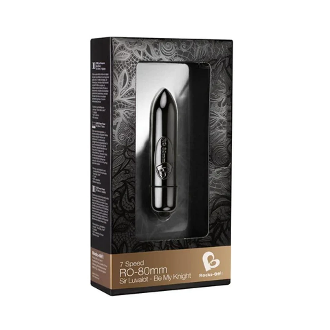 Wibrator typu bullet z 7 ustawieniami, 3.15 / 80 mm, Rocks-Off - obrazek 1
