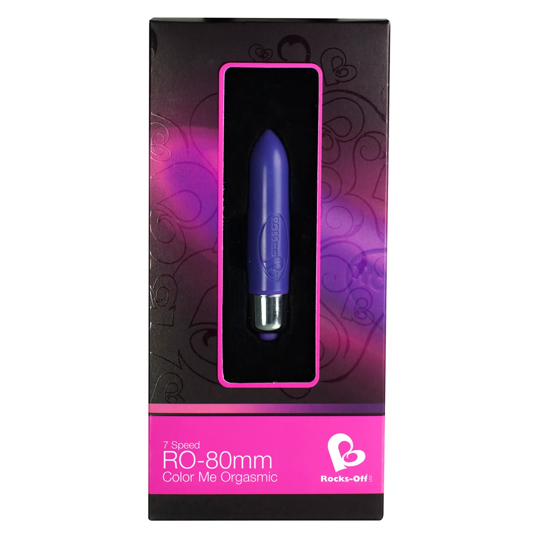 Wibrator typu bullet z 7 ustawieniami, 3.15 / 80 mm, Rocks-Off - obrazek 4