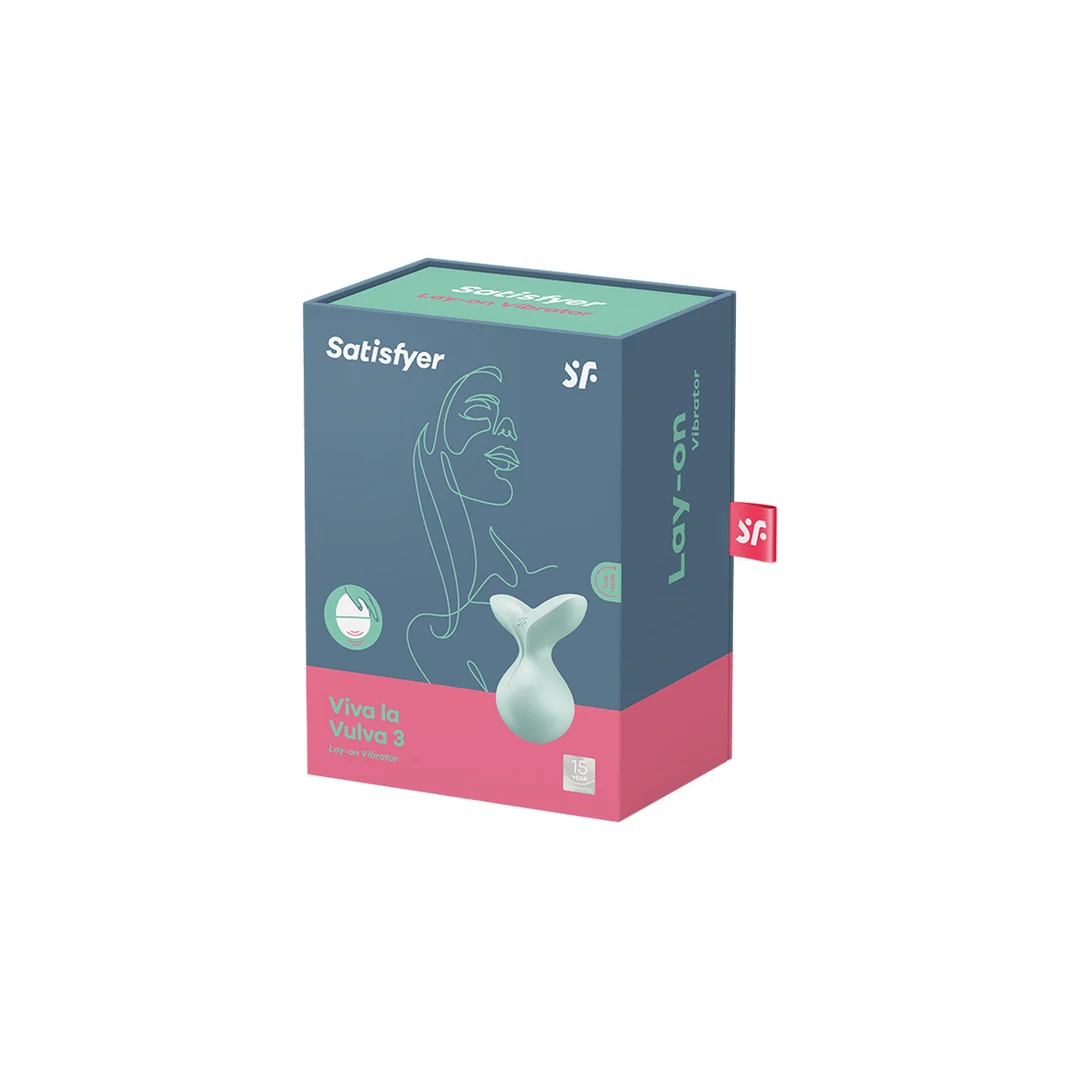Satisfyer Viva la Vulva 3, wibrator typu lay on - obrazek 1