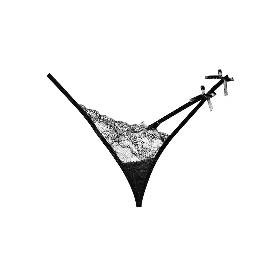Stringi Pixie, czarne - obrazek 1