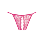 Allure Betoverde Belle, stringi z otwartym krokiem, czarne - obrazek 5
