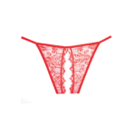 Allure Betoverde Belle, stringi z otwartym krokiem, czarne - obrazek 8