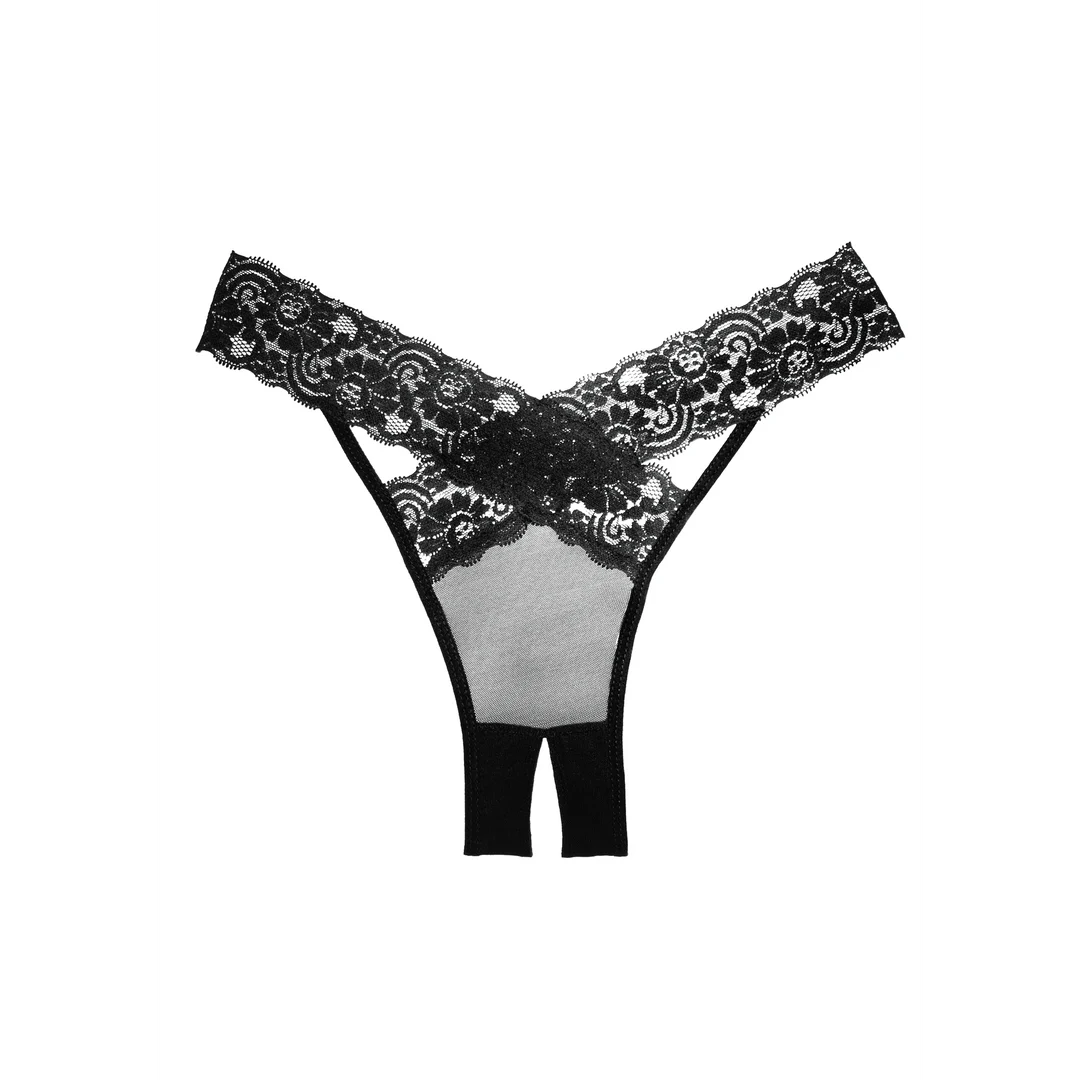 Figi Allure Desire z otwartym krokiem - obrazek 9