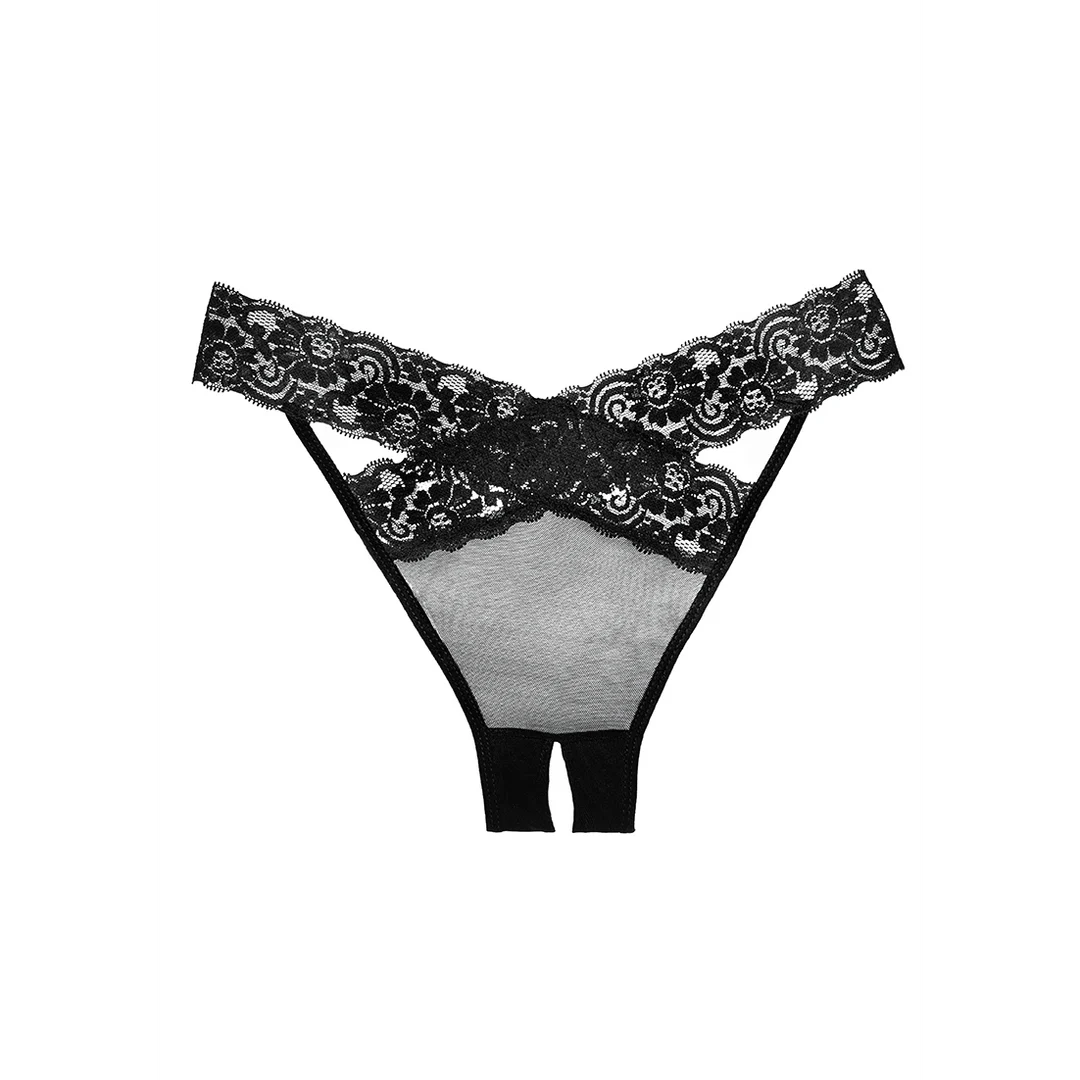Figi Allure Desire z otwartym krokiem - obrazek 2