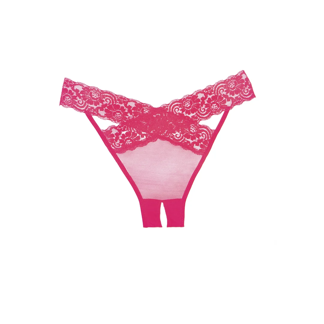 Figi Allure Desire z otwartym krokiem - obrazek 5