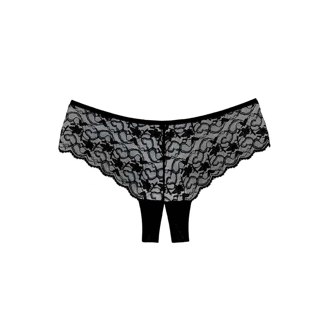 Figi z otwartym krokiem Allure Sweetheart - obrazek 4