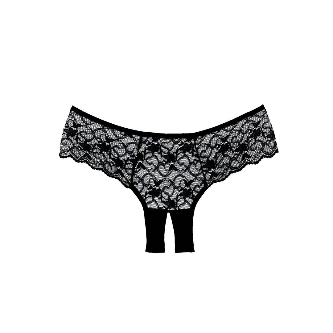 Figi z otwartym krokiem Allure Sweetheart - obrazek 5