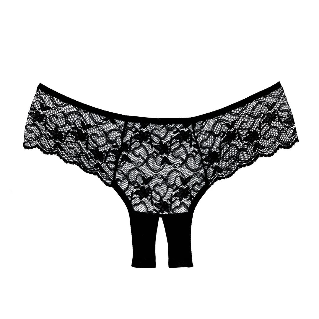 Figi z otwartym krokiem Allure Sweetheart - obrazek 3