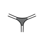 Koronkowe stringi Allure Sweet Honey - obrazek 3