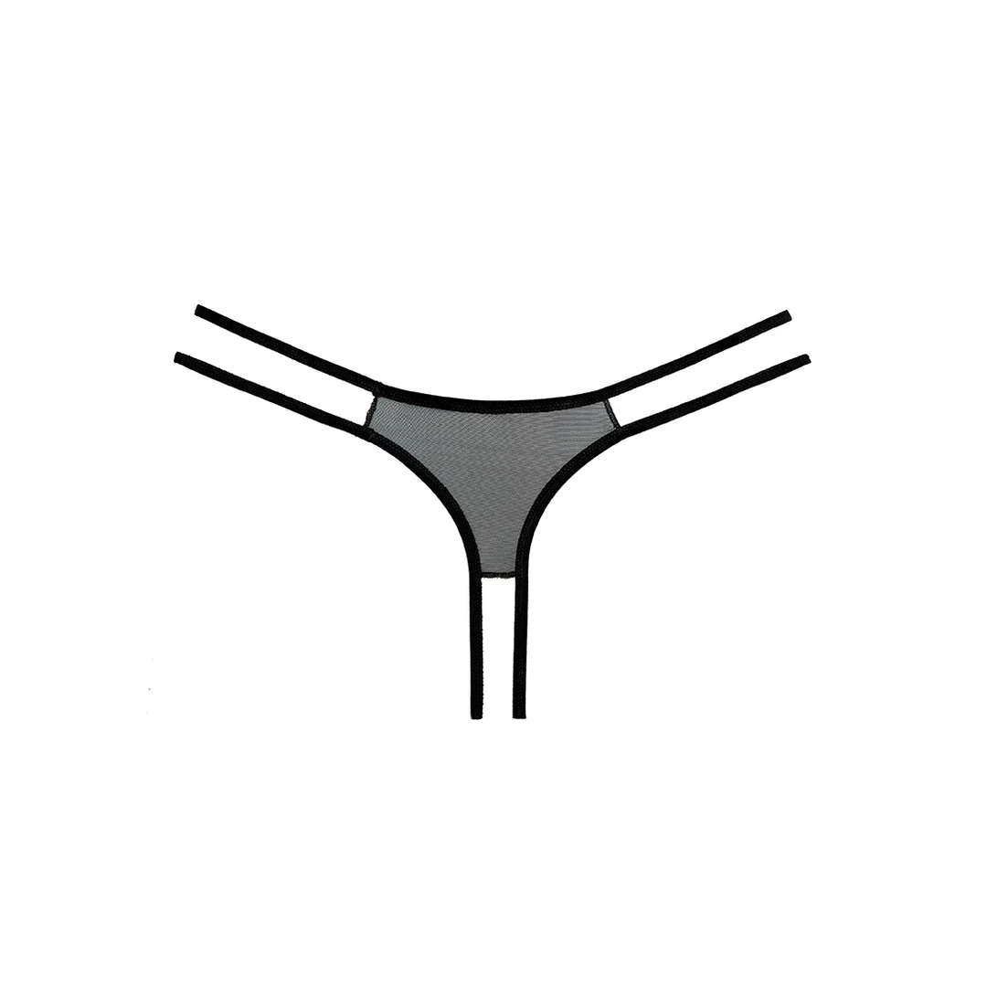 Koronkowe stringi Allure Sweet Honey - obrazek 3