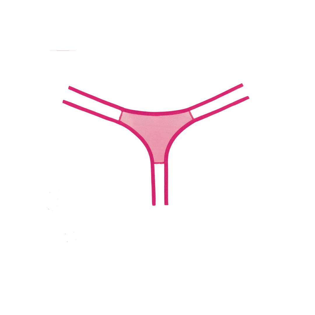 Koronkowe stringi Allure Sweet Honey - obrazek 6