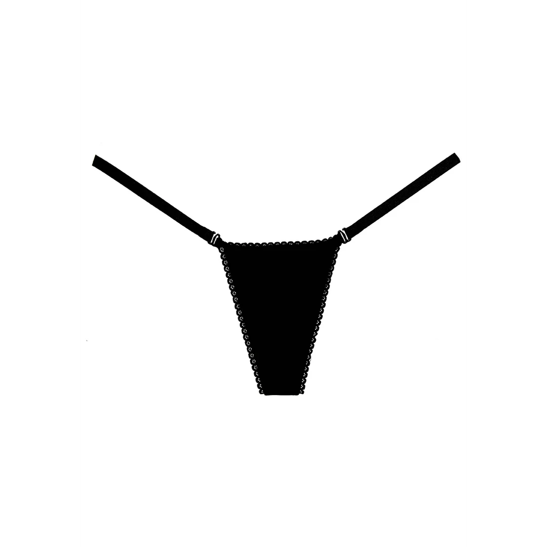 Stringi Allure wetlook - obrazek 4