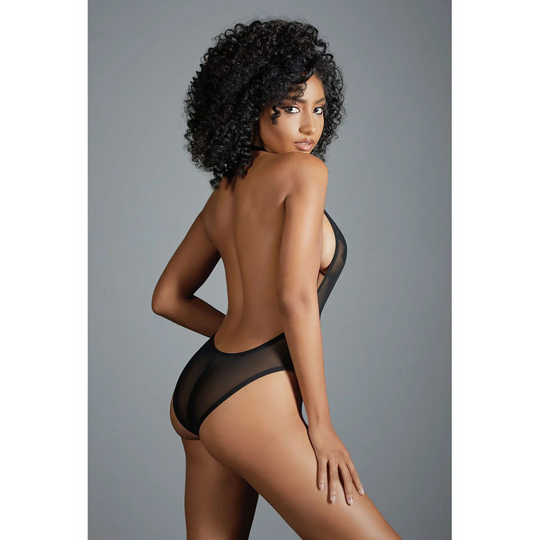 Body teddy z siateczki Allure Jasmine - obrazek 4