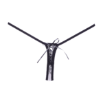 Czarne stringi z siateczki Allure - obrazek 3